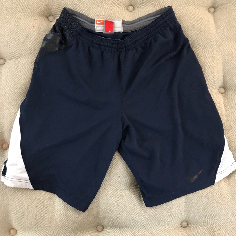 Blue Nike Mens Dri Fit Shorts Small
